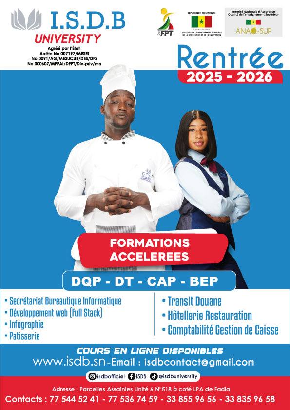 Formations Accélérées ISDB