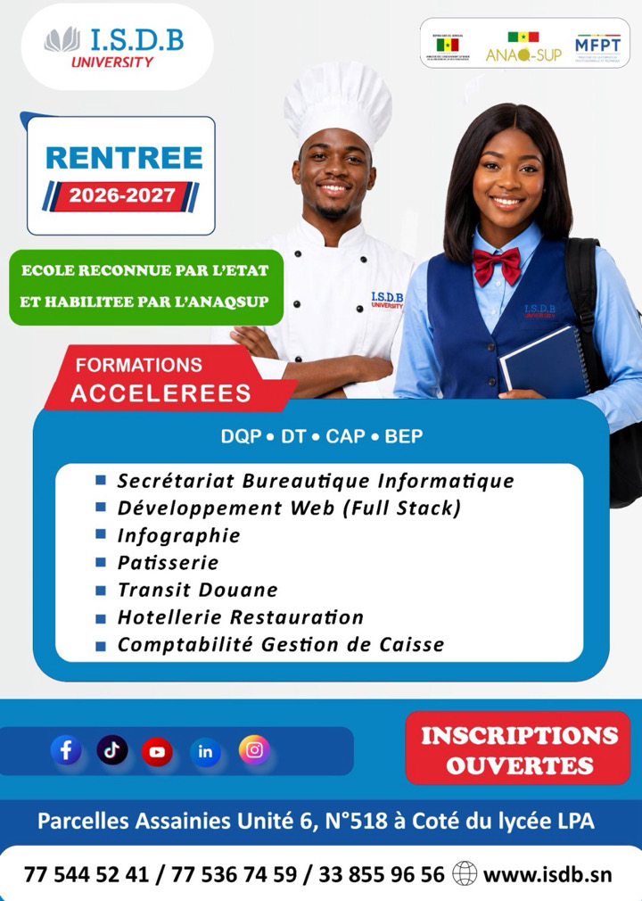 Formations Accélérées ISDB